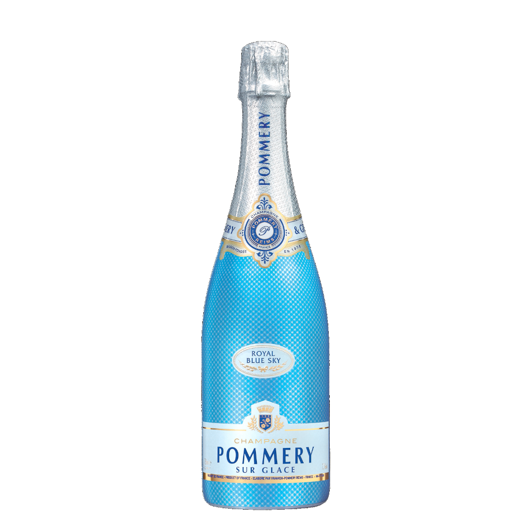 Temporada circulación cumpleaños Champagne Pommery Blue Royal Sky – Almacenes Moure